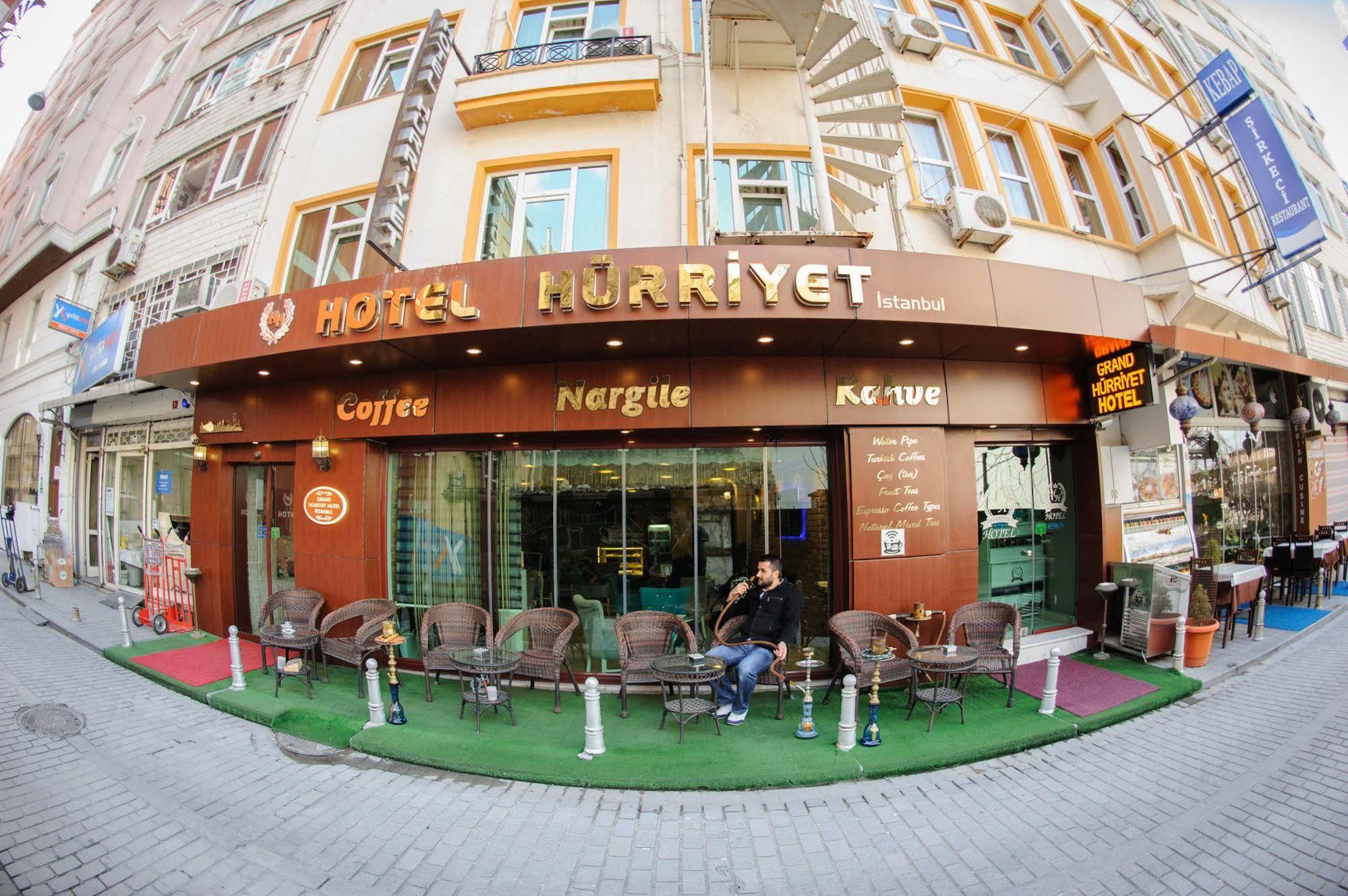 Grand Hurriyet Hotel Istanboel Buitenkant foto